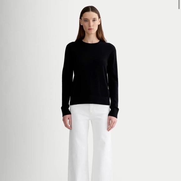 Everlane Sweaters - Everlane Black Cashmere Crewneck Sweater